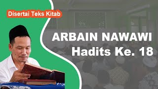 Ngaji Kitab Arbain Nawawi # Hadits Ke-18 # Disertai Teks Kitab | Gus Baha Terbaru