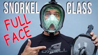 Learn to use  Face Snorkel Mask safely