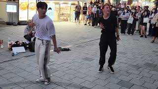 JHKTV] park jin(former DoB)\u0026Lev hongdae Kpop dance HOT(SEVENTEEN)  박진 (디오비)\u0026레브홍대케이팝댄스 핫