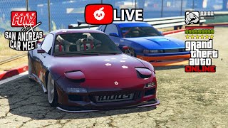 FonzXX Car Meet | GTA 5 Online 🔴LIVE (PS5) | Street Racing RP