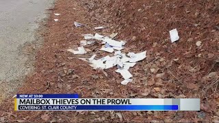 Mailbox Thieves On The Prowl