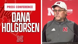 Nebraska Football OC Dana Holgorsen meets with the media on Tuesday ahead of Iowa I GBR