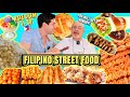 ARABS Trying FILIPINO Street Food For the First Time! 🇵🇭 (Isaw, Kwek Kwek, Lumpia Ubod etc.)