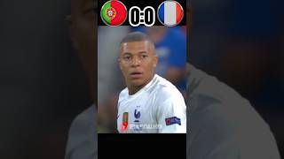 Portugal vs France EURO 2020 #ronaldo vs #benzema #mbappe 🔥🇵🇹🇫🇷 #football #youtubeshorts