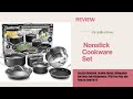 GRANITESTONE Nonstick Cookware Set|Granitestone Cookware Review| Dishwasher Safe Kitchenware| #short