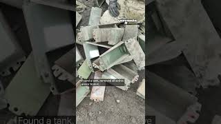 Russian Tank as a Source. War trophies #warinukraine #tanks #shorts