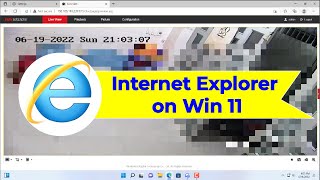 Windows 11 上の Internet Explorer