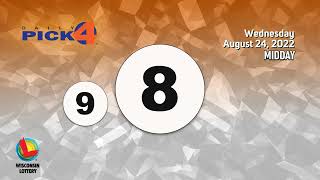 Wisconsin Lottery Midday Draw 08/24/2022