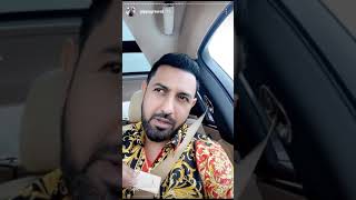 Gippy grewal live talking about his new upcoming song with Bohemia