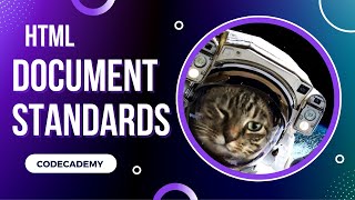 HTML Document Standards | Day 4 Codecademy