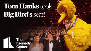 Tom Hanks took Big Bird's seat! | 2019 Kennedy Center Honors