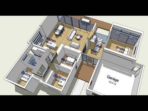 Design Your Own House. An Introduction to TreblD and SketchUp Tutorials. Part 1 Design Your Own House. An Introduction to TreblD and SketchUp Tutorials. Part 1