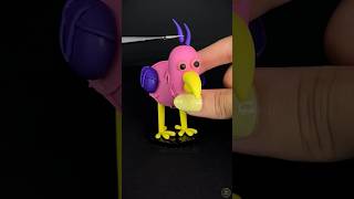 How to make Opila bird with Clay - Garten of Banban #art #diy #subscribe #shorts