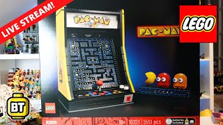 LEGO Pac-Man Arcade Machine (10323) build Finale LIVE!