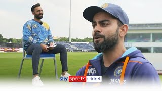 "Even if we lose, I want us to go for the win!" | Dinesh Karthik meets Virat Kohli | Full interview