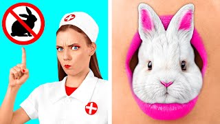 Funny Ways To Sneak Pets Into The Hospital | Funny Challenges by Fun Teen