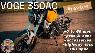 Voge 350AC First Ride Review | The Best Beginner Motorcycle