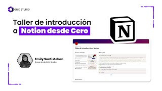 Taller de introducción a Notion desde Cero | Grid Studio