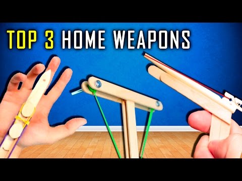 Top 3 Homemade Weapons (Popsicle Sticks) Top 3 Homemade Weapons (Popsicle Sticks)