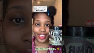 COMBAT GEL 🥭 VS ECO GEL 🫒 ON 4C HAIR 👩🏾‍🦱 (PART 2) - TIFFANI D #shorts