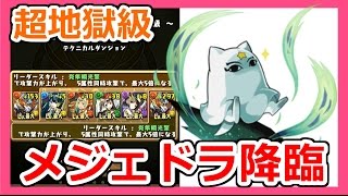 【パズドラ】メジェドラ降臨!!ホルスパで超地獄級に初挑戦！Part90【ろあ】