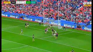 BBC SPORT COMMENTARY ON BARRY MCCAMBRIDGE GOAL - ARMAGH V KERRY 2024 ALL IRELAND FOOTBALL SEMI-FINAL