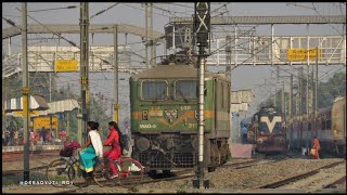 Remarkable Scene: Two Trains on The Same Track || Face To Face || Indian Railways