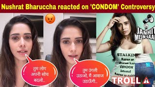 Nushrratt Bharuccha angry😡 reaction on Trollers for Her Upcoming Movie Janhit Mein Jaari
