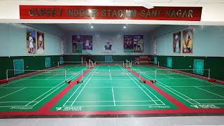 LIVE 5TH MEGA BADMINTON TOURNAMENT SHRI GURDEV CHARITABLE TRUST SANTNAGAR VIDEO BY DEEPU MEHTA