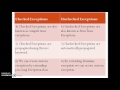 Difference between Checked and Unchecked Exceptions in java?