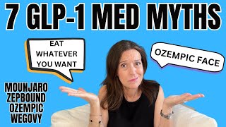 DEBUNKING 7 GLP-1 MEDICATION MYTHS:  Separating Fact from Fiction #mounjaro #ozempic #zepbound