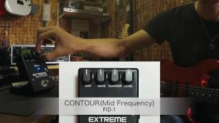 FID-1(DISTORTION)+EMG(S-S-H) SOUND TEST | EXTREME GUITAR FORCE