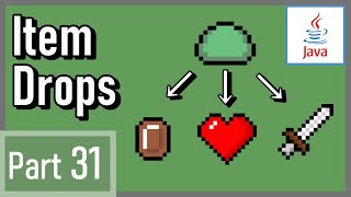 Item Drops - How to Make a 2D Game in Java #31