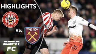 Brentford vs. West Ham | FA Cup Highlights | ESPN FC
