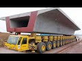 World Amazing Modern Biggest Bridge Construction Machines - Incredible Biggest Oversize Load Truck