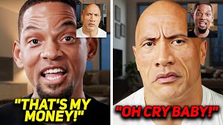 Will Smith CONFRONTS The Rock For STEALING His $800M New Movie Deal