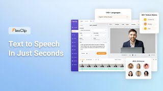 How to Make Text to Speech Videos: A Step-by-Step Guide with FlexClip
