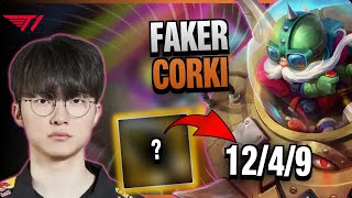 T1 Faker Corki vs Zeri | 15.3.656.4086