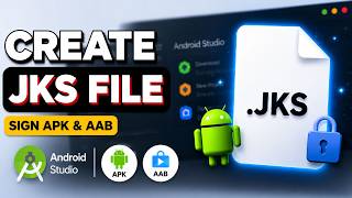 How to Create JKS File in Android Studio 2026 | Generate Signed APK & AAB for Play Store