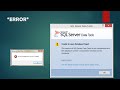 SQL Server Data Tool and DacFX Error