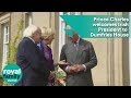 Prince Charles welcomes Irish President to Dumfries House