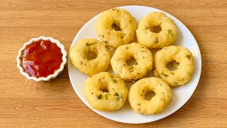 Crispy Suji Vada | Easy and Quick Evening Snack | COOK BEGINS