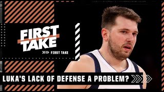 Luka Doncic's defense or lack of help: Which is the bigger concern for Mavericks? | First Take