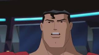The Question confronts Superman and Lex Luthor | Justice League Unlimited