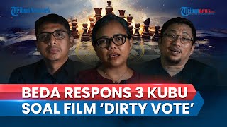 Beda Respons Kudu Tiga Paslon soal Film 'Dirty Vote: 01-03 Sependapat, 02 Singgung Tendensi & Fitnah