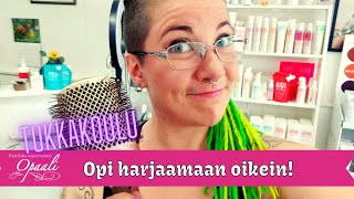 Näin harjaat hiukset oikein! - Opaalin tubekanava