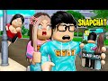 CREEPY Neighbor Stalked My Boyfriend On SNAPCHAT.. I  Stopped Her! (Roblox)