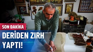 Deriden Yüzlerce Yıllık Savaşçı Zırhı Yaptı