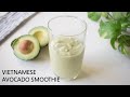 Vietnamese Avocado Smoothie Recipe | 4 Ingredients | Sinh To Bo