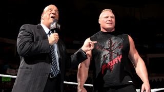 Paul Heyman calls Brock Lesnar the new "King of Kings": Raw, August 20, 2012